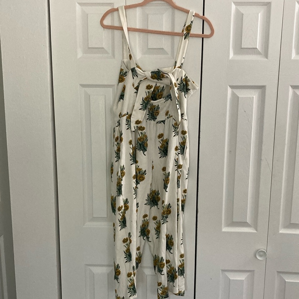 KATE QUINN Sunflower Floral Jumpsuit
